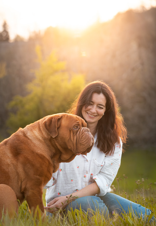France Carbonnel, responsable d'une pension canine et membre des Joséphines à Sarlat.