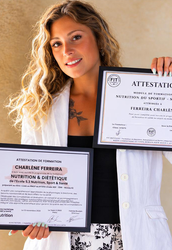 Charlène Ferreira, fondatrice de Manaé Nutrition et membre du réseau Les Joséphines à Sarlat.